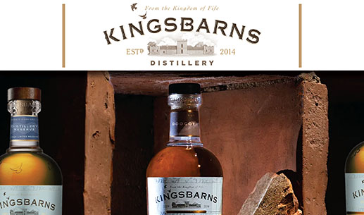 Kingsbarns Distillery ruční výrobu Lowland single malts