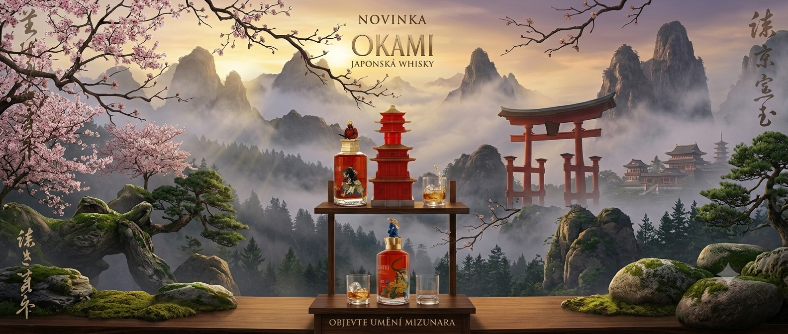 Okami: Mistrovské spojení tradice, přírody a dubu Mizunara