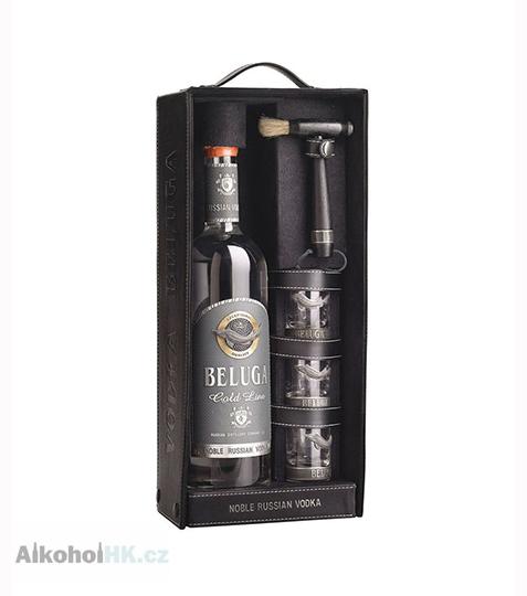 Beluga Gold Line + 3x sklenička 0,7 l
