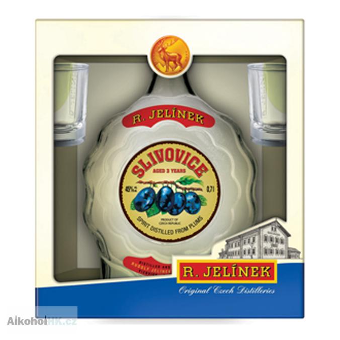 Slivovice Budík Silver kazeta 0,5 l