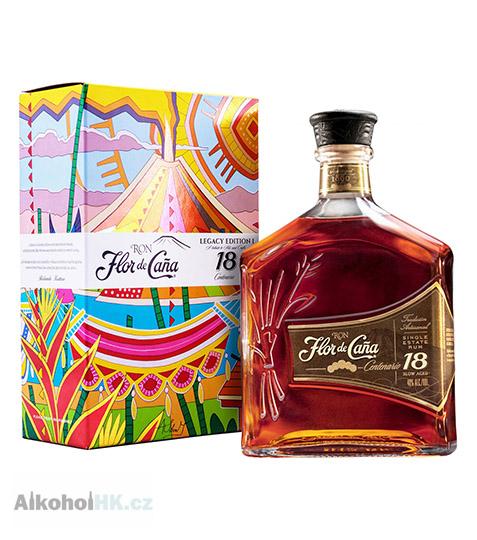 Flor De Caňa 18 let 0,7 l