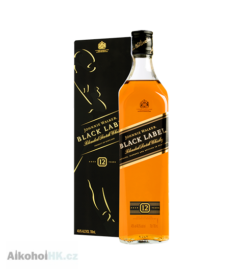 Johnnie Walker Black 12 let 1 l