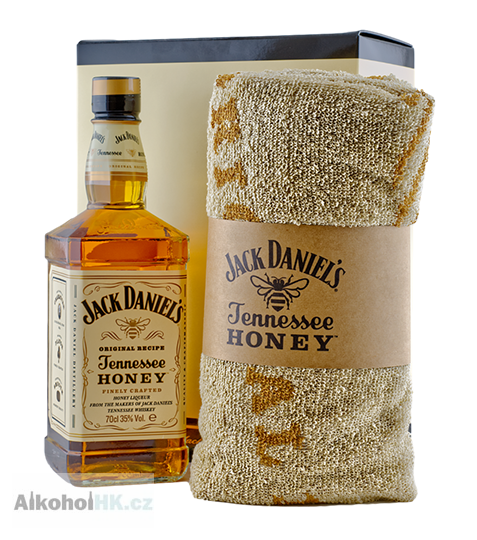 Jack Daniels Honey + osuška 0,7 l
