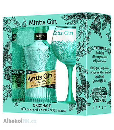 Mintis Gin Originale + sklo 0,7 l