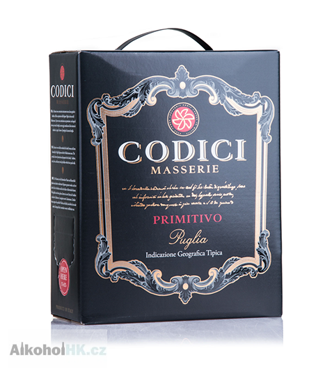 Codici Primitivo IGP bag in box 3 l