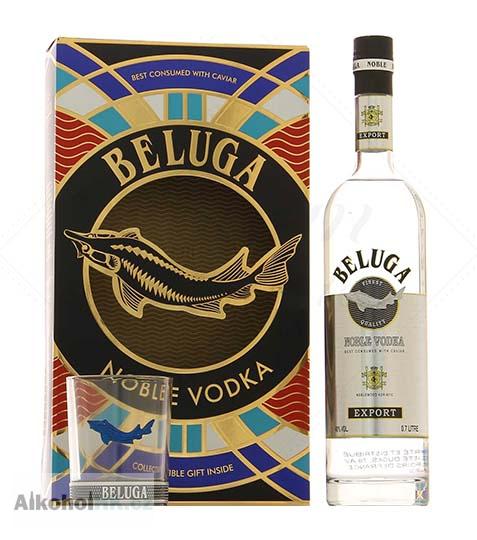 Beluga Noble Rocks + sklenička 1 l