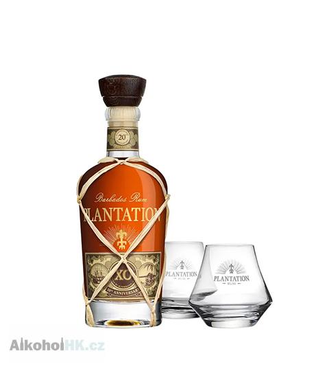 Planteray 20 let Anniversary XO + Skleničky 0,7 l