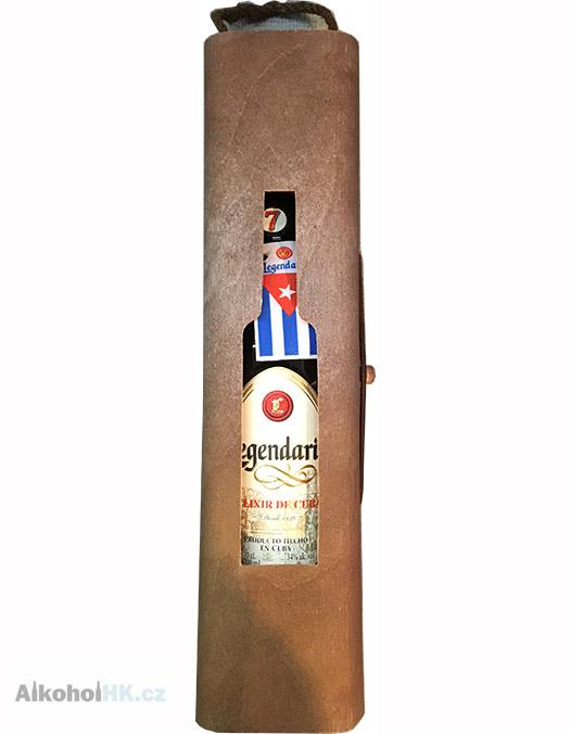 Legendario Elixir de Cuba 7 let + dárková kazeta 0,7 l
