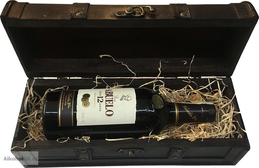 Ron Abuelo Anejo 12 let + dřevěná truhla 0,7 l