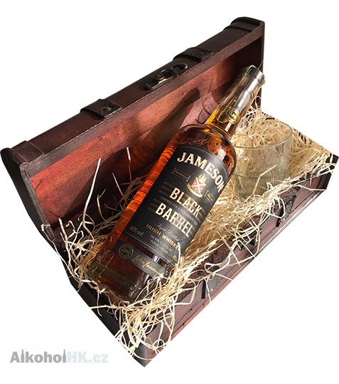 Jameson Black Barrel Dárková Truhla 0,7 l