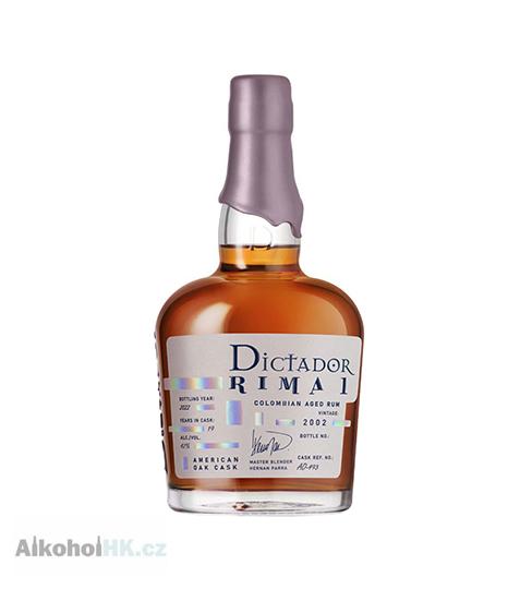 Dictador Rima American Oak Cask 2002 0,7 l