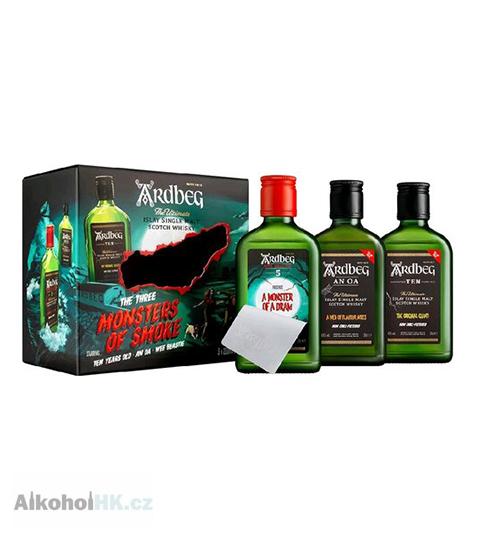 Ardbeg Monsters Of Smoke 3 x 0,2 l