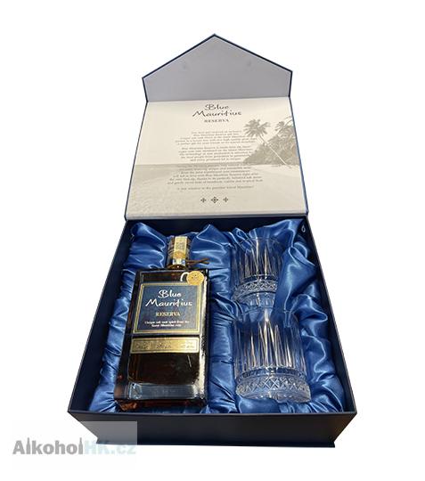 Blue Mauritius Reserva + 2x sklenička 0,7 l