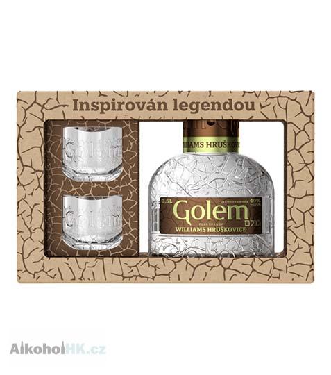 Golem Hruškovice Williams + 2x sklenička 0,5 l