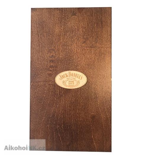 Jack Daniels + Jack Daniels Fire + 2x sklenička a dárek 0,7 l