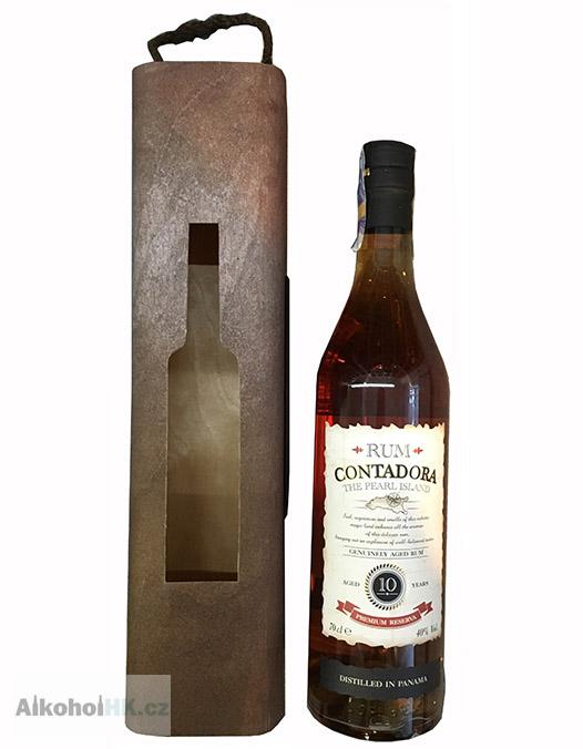 Contadora 10 let + dárková kazeta 0,7 l