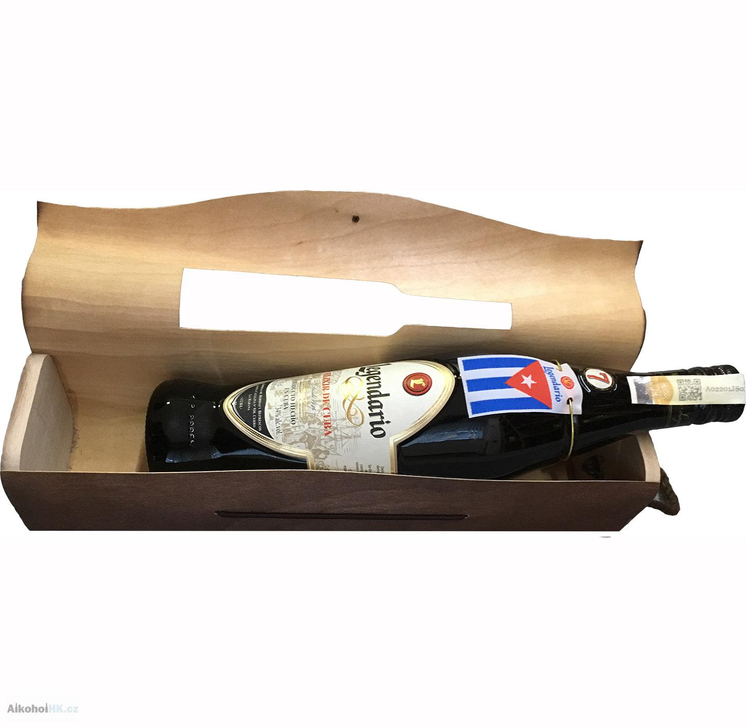 Legendario Elixir de Cuba 7 let + dárková kazeta 0,7 l