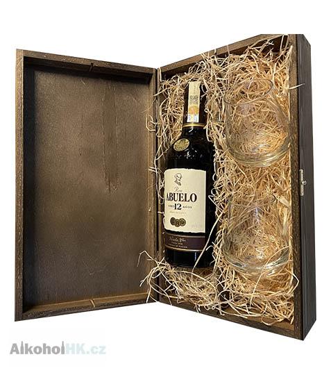 Dárková kazeta Abuelo 12 let 0,7 l