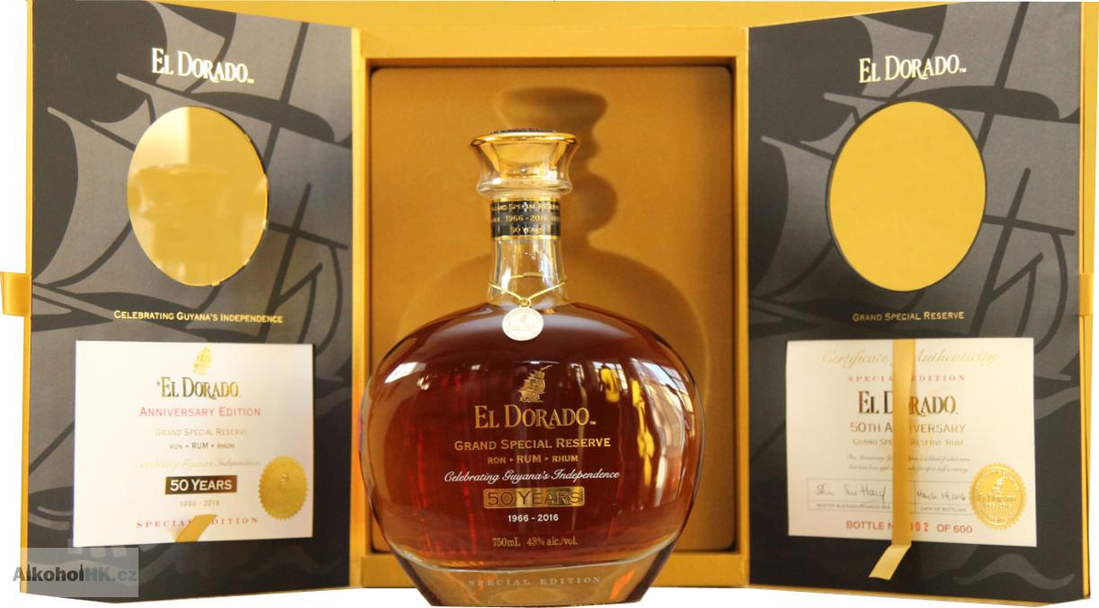 El Dorado 50 let Grand Special 0,75 l