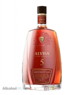 Alvisa aged 5 let organic Spanish brandy 1 l