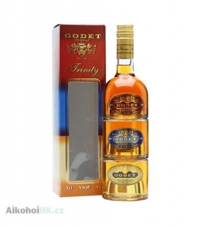 Godet Trinity (VS+VSOP+XO) 3x0,2 l