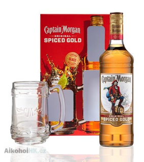 Captain Morgan Spiced + korbel 0,7 l