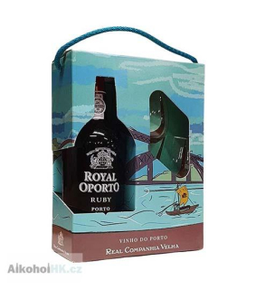 Royal Oporto Ruby + 2x sklenička 0,75 l