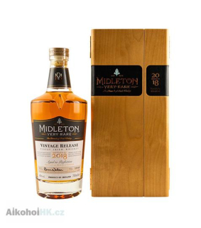 Midleton Very Rare 2018 + dřevěný box 0,7 l