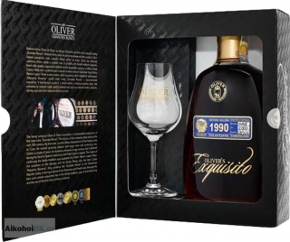 Exquisito 1990 + sklenička 0,7 l
