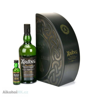 Ardbeg 10 let + miniatura 0,7 l