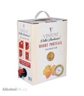 Vinium Modrý Portugal bag in box 5 l 