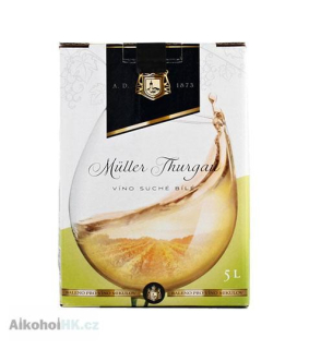 Víno Mikulov Müller Thurgau bag in box 5 l