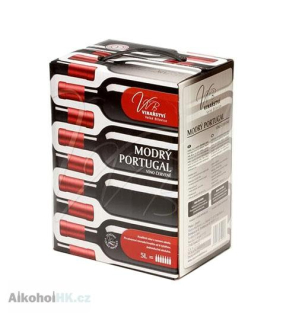 Vinařství Velké Bílovice Modrý Portugal bag in box 5 l