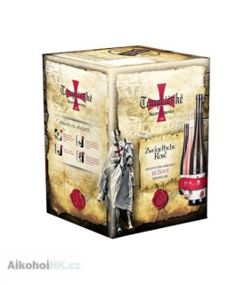 Templářské sklepy Zweigeltrebe rosé bag in box 5 l