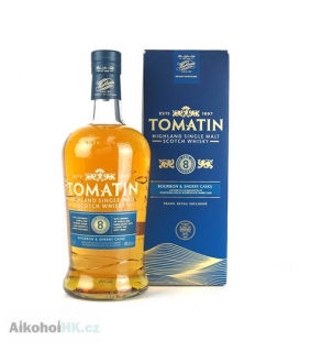 Tomatin Bourbon Sherry Casks 8 let 1 l