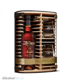 Zacapa 23 let + 2x sklenička 0,7 l