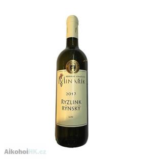 Minařík Ryzlink Rýnský 2017 0,75 l
