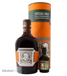 Diplomatico Mantuano dárkový tubus 0,7 l