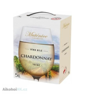 Mutěnice Chardonnay Bag in box 5 l