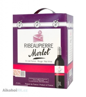 Ribeaupierre Merlot Bag in box 3 l