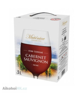 Mutěnice Cabernet Sauvignon Bag in box 3 l