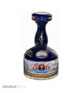 Pussers Navy Rum Nelsons Blood Bermuda 15 let 1 l