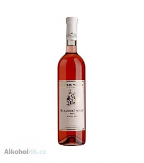 Chateau Valtice Rulandské modré rosé pozdní sběr 0,75 l
