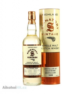 Aultmore 2008 Signatory Vintage 0,7 l