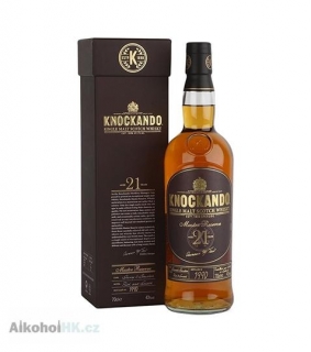 Knockando Master reserve 1990 21 let 0,7 l