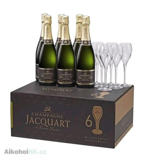 Jacquart blanc Mosaique 6x + 6x sklo 0,75 l