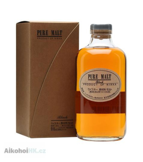 Nikka pure malt Black dárková kazeta 0,5 l
