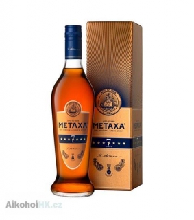 Metaxa 7* + dárkové balení 1 l