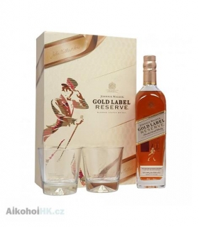 Johnnie Walker Gold Reserve + 2x sklenička 0,7 l