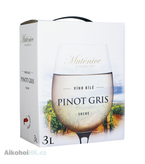 Mutěnice Pinot Gris Bag in box 3 l